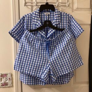 The Company Store Pajama Top/Shorts Set